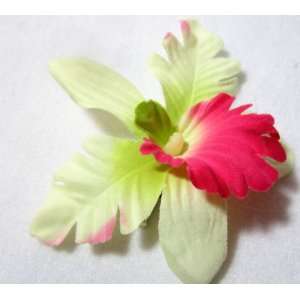  NEW Green Cattleya Orchid Hair Flower Clip, Limited 