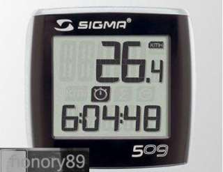   Bicycle bike Computer Odometer Speedometer For Sigma BC509 Black