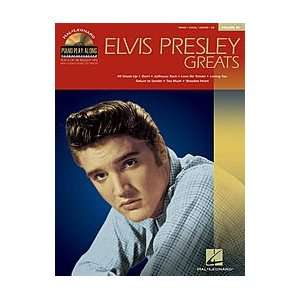   Elvis Presley Greats Piano Play Along Book and CD Musical Instruments