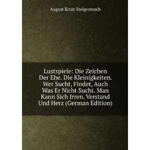   Verstand Und Herz (German Edition) August Ernst Steigentesch Books