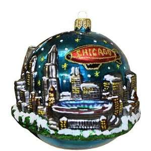  Chicago Christmas Ornament   Chicago Stadium Night Home & Garden