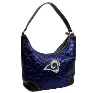  NFL St Louis Rams Team Color Quilted Hobo Sports 