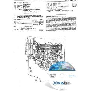  NEW Patent CD for VACUUM SWITCH OPERATING MECHANISM WITH 