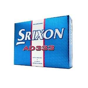  Srixon AD333 Custom Logo Golf Balls (12 Ball Pack) Sports 