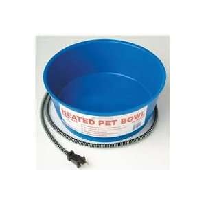  HEATED ROUND PET BOWL, Color BLUE; Size 60 WATT (Catalog 