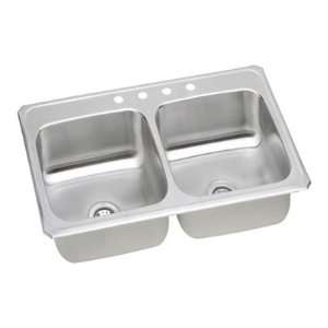   CR43221 Celebrity Bowl Double Basin Kitchen Sink: Home Improvement