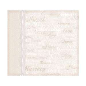 New   Postbound Memory Album 8X8   Romance & Wedding by Hot Off The 