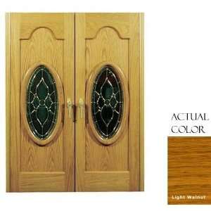   Series Wine Cellar   Glass Doors / Light Walnut Cabinet: Appliances