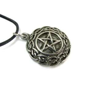  The Pentacle In Celtic Weave Pewter Pendant, The Wiccan 