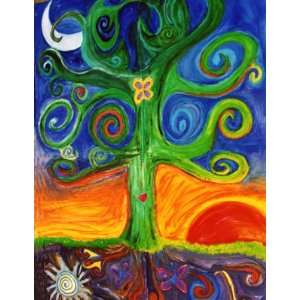  Celtic Tree Of Life print of oil painting: Everything Else
