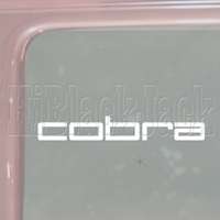COBRA GOLF CLUBS Decal Car Truck Window Sticker  