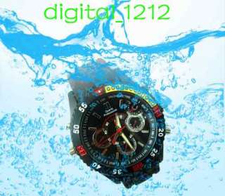 4GB Motion detection waterproof Diving watch Spy camera  