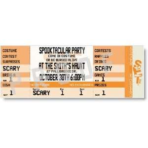  Spooktacular Halloween Ticket Invitations Health 