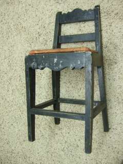 WPA New Mexico Spanish MISSION Child Chair Mexican WOW  
