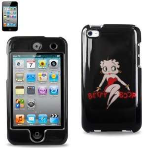  Betty Boop Sitting on Letters on Solid Black Protector 