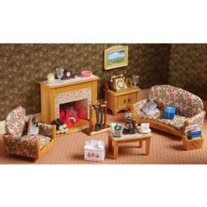  Sylvanian Country Living Room Set: Toys & Games