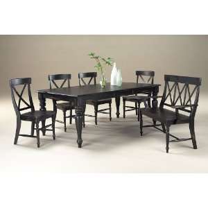  6 pc Roanoke Rectangular Leg Dining Table Set by Intercon 