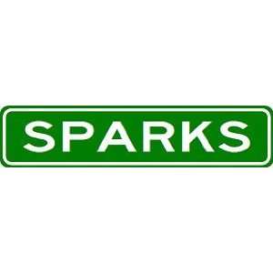SPARKS City Limit Sign   High Quality Aluminum  Sports 