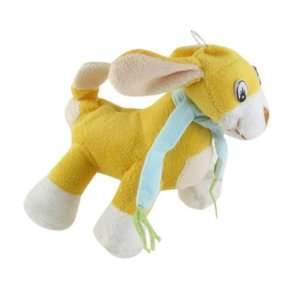   Como Wearing Scarf Yellow Dog Doll Toy Pendant Charm for Hangbag Baby