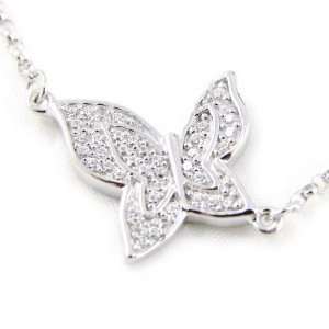  Silver bracelet Papillon De Charme white. Jewelry