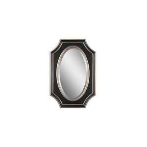  Uttermost Matte Black Chartres Mirror: Home & Kitchen