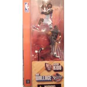 Mcfarlane NBA Mini 3 inch Figures Jason Kidd & Ben Wallace 