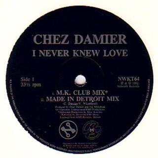 CHEZ DAMIER / I NEVER KNEW LOVE / HELP MYSELF by CHEZ DAMIER ( Vinyl 