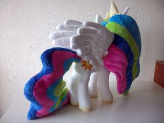 Custom Princess Celestia Minky plush   My Little Pony Plushie  