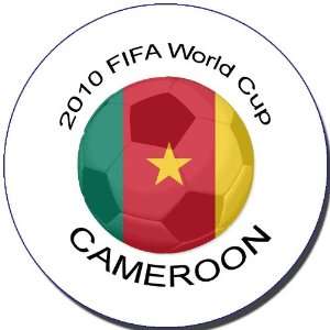 Cameroon Flag World Cup South Africa 2010 FIFA Button Pin 