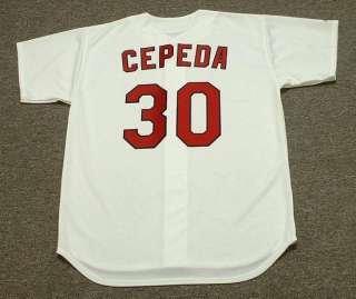 ORLANDO CEPEDA Cardinals Cooperstown 1967 Jersey XL  