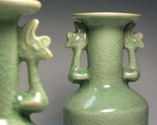 chinese 13th century song dynasty a pair of longquan ware celadon 