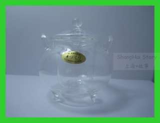 Glass Teapot Heat Resistant For Chinese tea 200ml/7.5oz  