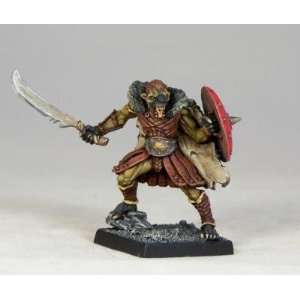   Miniatures (Dungeon Monsters) Gnoll Chieftain Toys & Games