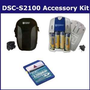  Sony DSC S2100 Digital Camera Accessory Kit includes 