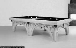 This is not a standard American pool table Please contact us for the 