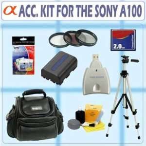  Sony Accessory Kit For Sony Alpha A100 Digital Slr Camera 