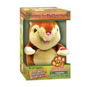  Chippy the Chattermunk Repeating Chipmunk Electronic Pet 