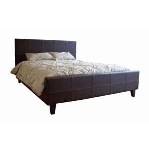  Queen Leather Bed Frame B 11: Home & Kitchen