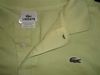 LACOSTE MENS POLO SHIRT SIZE 5  