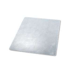   Chair Mat for Medium Pile Carpet, 46w x 60h, Clear: Office Products