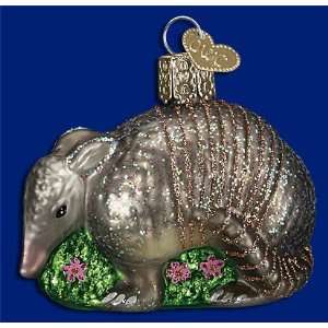   Family Old World Christmas Armadillo glass ornament: Home & Kitchen