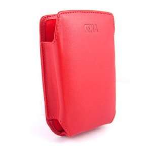  Sena 2106061 Red Leather Vertical Pouch V7 Cell Phones 