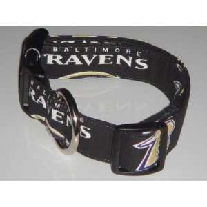   : NFL Baltimore Ravens Football Dog Collar Medium 1 Everything Else