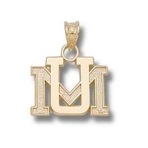  Montana Grizzlies UM Pendant   Gold Plated Jewelry 