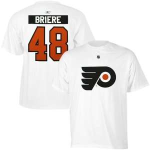  NHL Reebok Danny Briere Philadelphia Flyers #48 Net Number 