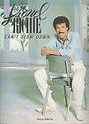 Lionel Richie piano vocal guitar sheet music songbook Cant Slow Down