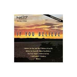  If You Believe (Karaoke CD): Musical Instruments