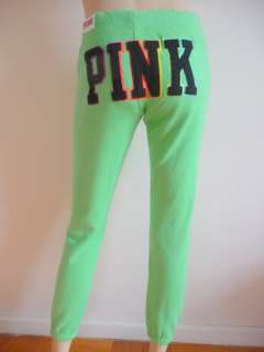 NWT Victorias Secret PINK Slim Fit Sweat Pants XS  