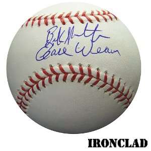   Earl Weaver and Buck Showalter Dual Signed Baseball