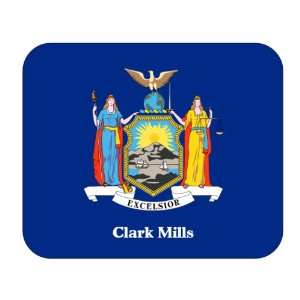  US State Flag   Clark Mills, New York (NY) Mouse Pad 